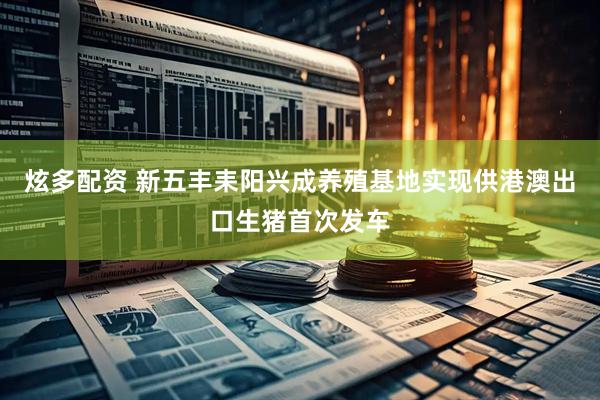 炫多配资 新五丰耒阳兴成养殖基地实现供港澳出口生猪首次发车