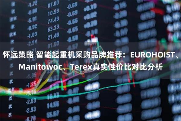 怀远策略 智能起重机采购品牌推荐：EUROHOIST、Manitowoc、Terex真实性价比对比分析